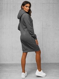 Damen Kapuzenpullover Anthrazit OZONEE JS/YS10005/5Z