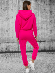 Zweiteiliges Trainingsanzug-Set Pink-Neon OZONEE O/12108