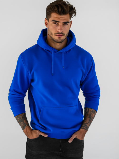 Herren Kapuzenpullover Kobalt OZONEE JS/2009Z