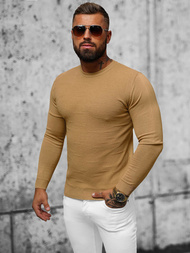 Herren Pullover Beige OZONEE O/ZZ190131