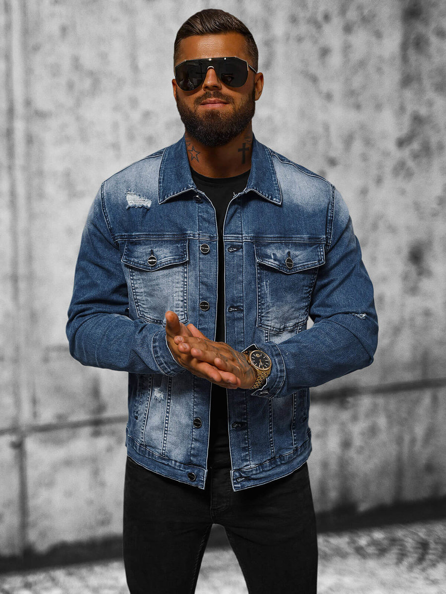 Jeansjacke Kombinieren Jeansjacken FÃ¼r Herren Jeansjacke