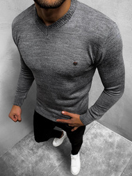 Herren Pullover Dunkelgrau OZONEE O/KV01Z