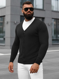 Herren Pullover Schwarz OZONEE NB/MM6006/4Z