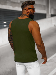 Herren Tank Top Grün OZONEE O/T105/29