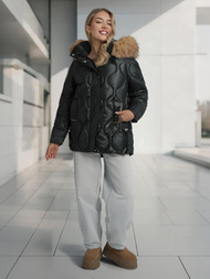 Damen Jacke Schwarz OZONEE O/5M3226/392Z