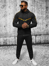 Herren Sportanzug Schwarz OZONEE JS/8C8117/3