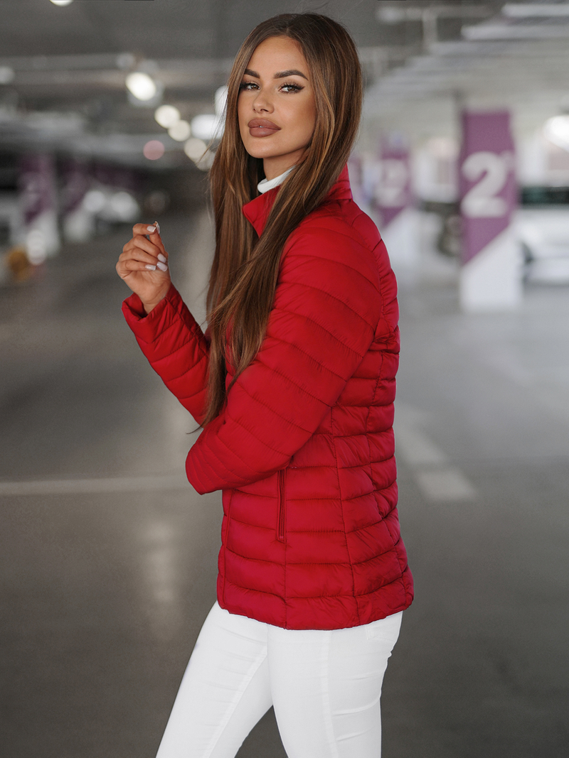 Damen Jacke Rot OZONEE JS/16M9111/270Z