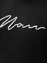 Herren T-shirt Schwarz OZONEE O/QS11628