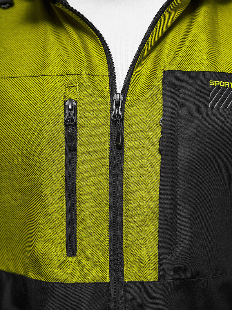 Herren Jacke Schwarz OZONEE JS/22M311/392