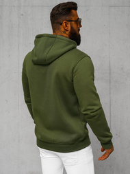 Herren Kapuzenpullover Khaki OZONEE JS/2008Z