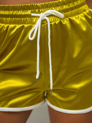 Damen Shorts Gold OZONEE O/NP1177