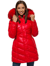 Damen Jacke Rot OZONEE O/DK026/4