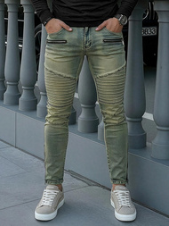 Herren Jeanshose Blau OZONEE O/EM8951Z