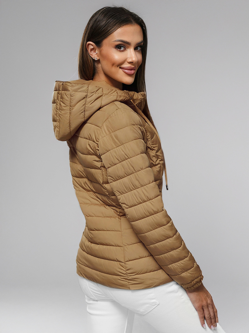 Damen Jacke Dunkelbeige OZONEE JS/16M9103/84