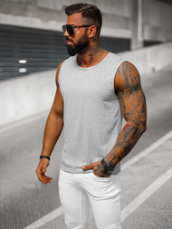 Herren Tank Top Grau OZONEE JS/99001Z