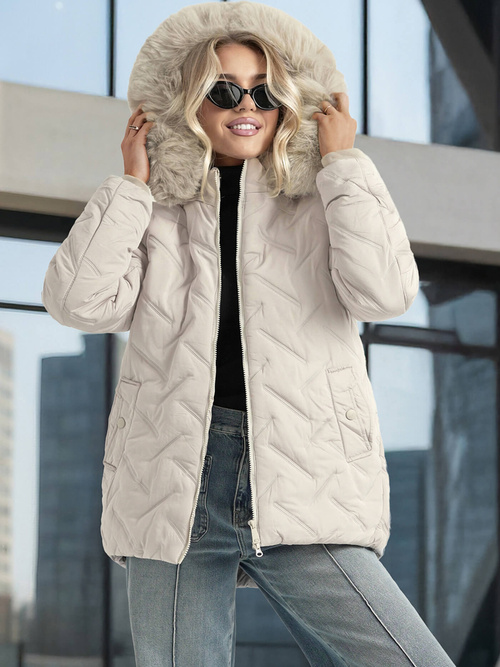 Damen Jacke Hellgrau OZONEE JS/16M9296/280