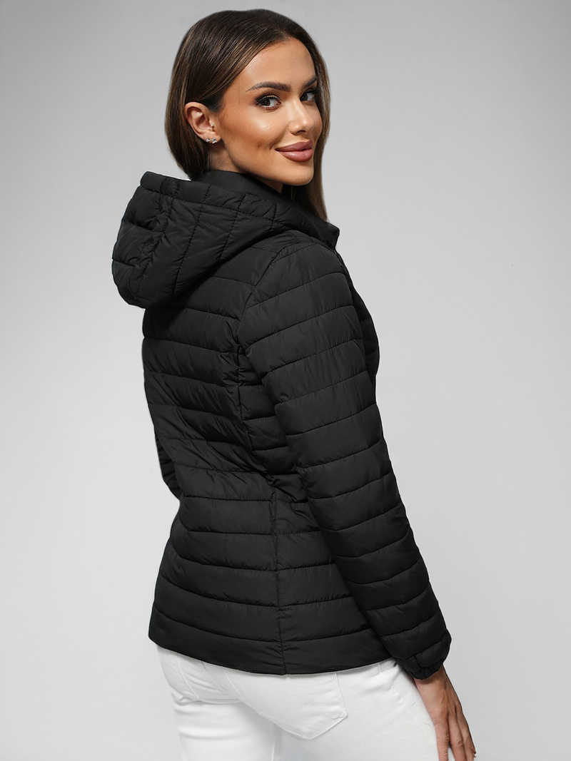 Damen Jacke Schwarz OZONEE JS/16M9103/392