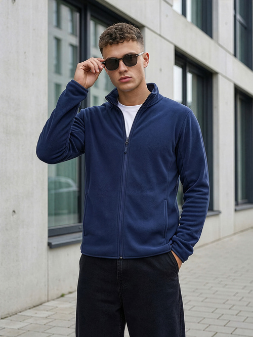 Herren Sweatshirt Dunkelblau OZONEE JS/HH016/25