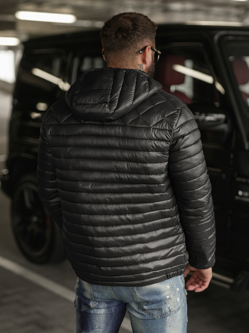 Herren Jacke Schwarz OZONEE JS/16M9328/392BZ