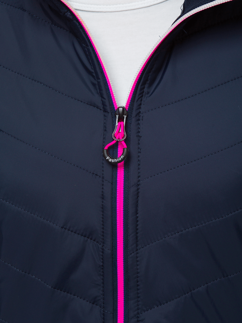 Damen Jacke Dunkelblau OZONEE JS/KSW4011