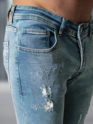 Herren Jeanshose Blau OZONEE O/0526