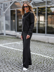 Zweiteiliges Trainingsanzug-Set Schwarz OZONEE JS/26C8803/3