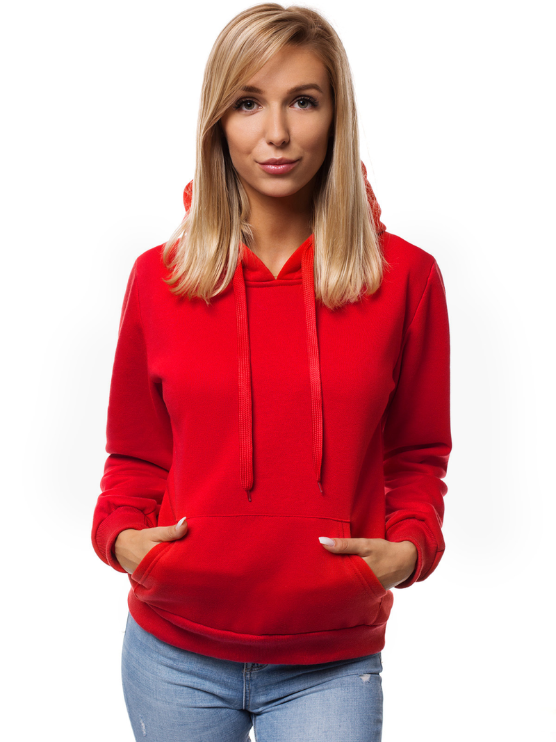 Damen Sweatshirt Rot OZONEE JS/W02
