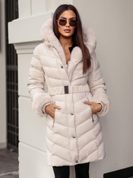 Damen Jacke Ecru OZONEE JS/5M3156/254Z