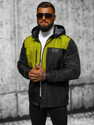 Herren Jacke Schwarz OZONEE JS/22M311/392