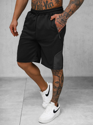 Herren Sportshorts Schwarz OZONEE JS/15K1827/3