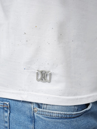 Herren T-shirt Weiß OZONEE O/QQ1388