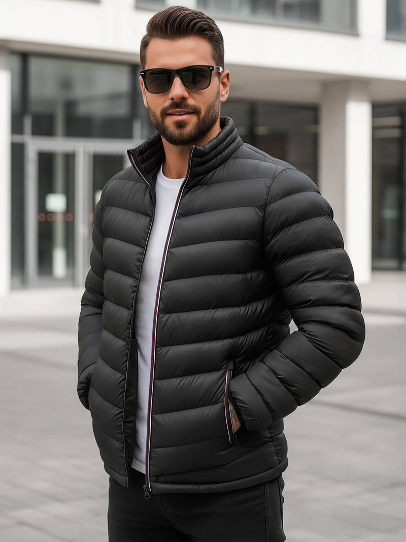Herren Jacke Schwarz OZONEE JS/SM71Z