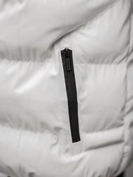 Herren Winterjacke Weiß OZONEE O/M798