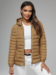 Damen Jacke Dunkelbeige OZONEE JS/16M9103/84