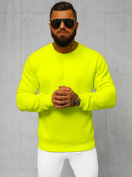 Herren Sweatshirt Gelb-Neon OZONEE JS/2001-10Z