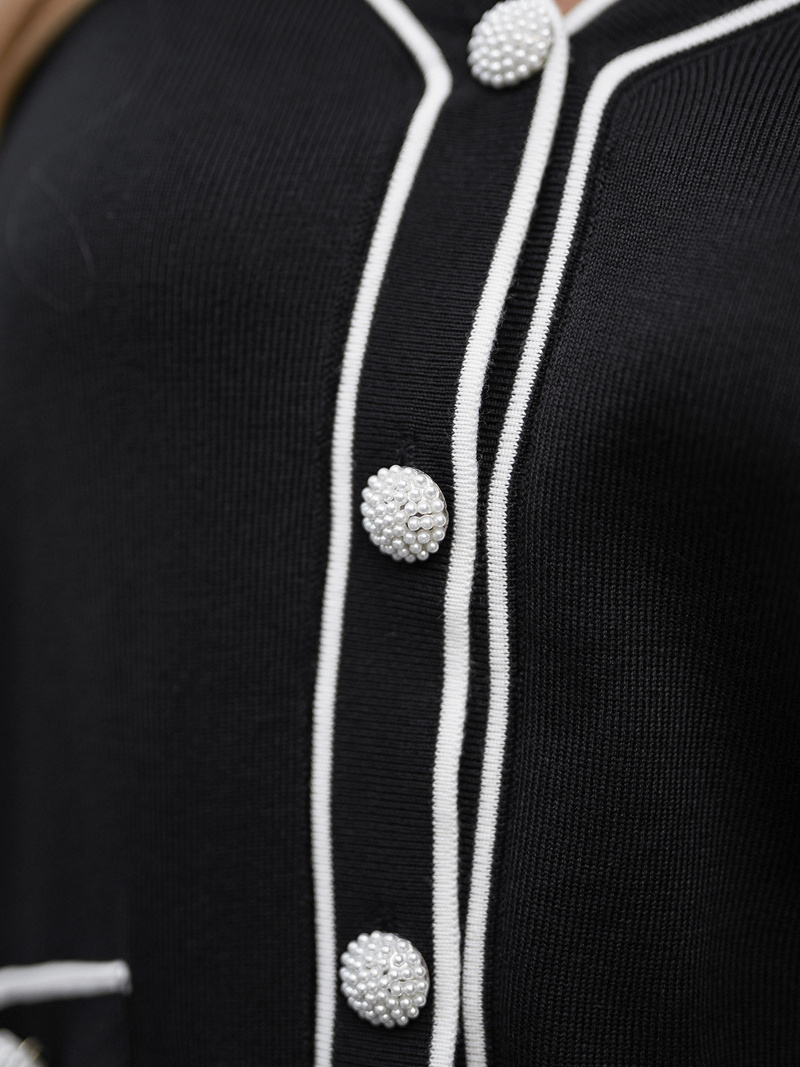 Zweiteiliges Trainingsanzug-Set Schwarz OZONEE JS/26C8802/3