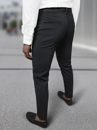 Herren Chino Hose Schwarz OZONEE DJ/5526