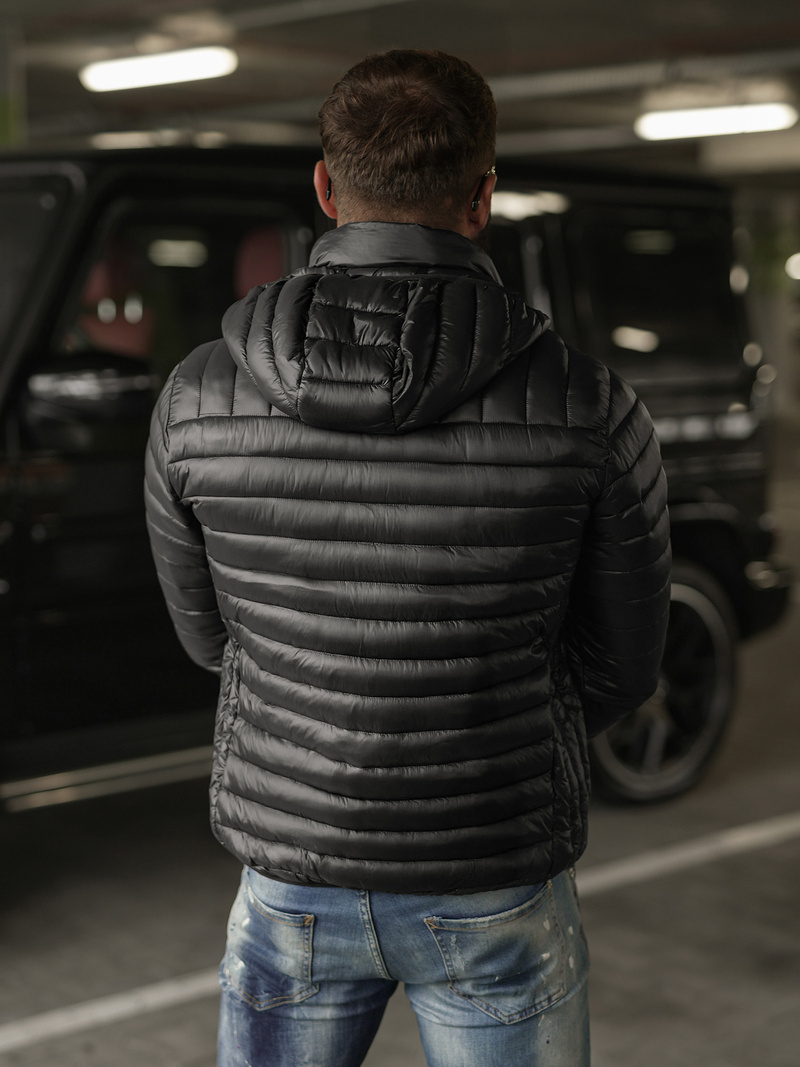 Herren Jacke Schwarz OZONEE JS/16M9336/392BZ