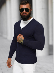 Herren Pullover Marineblau OZONEE NB/MM6006/6Z