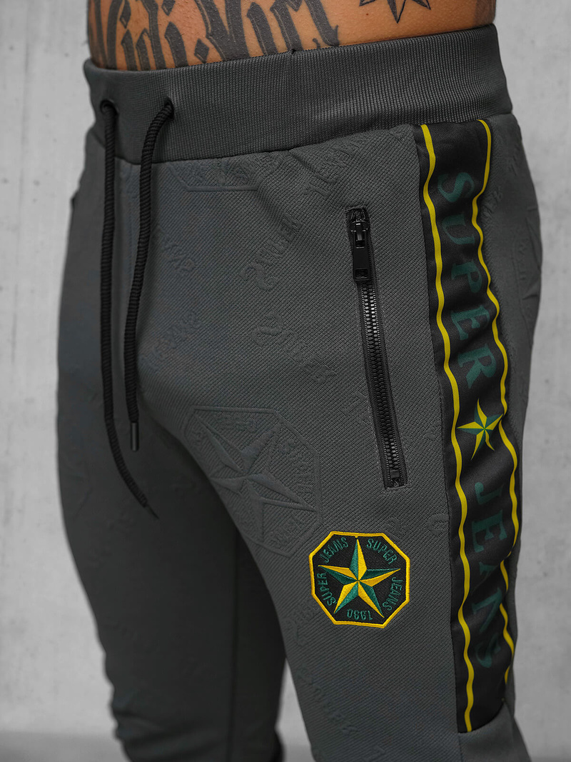 Herren Sportanzug Anthrazit OZONEE O/FF3562AB