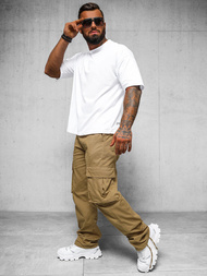 Herren Cargohose Camel OZONEE O/G3179Z