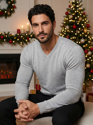 Herren Pullover Grau OZONEE NB/MMB601/2Z