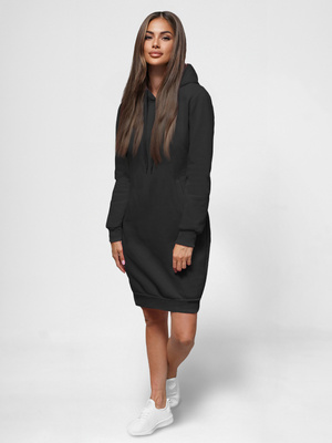 Damen Kapuzenpullover Schwarz OZONEE JS/YS10005/3Z