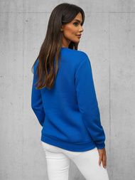 Damen Sweatshirt Blau OZONEE JS/W01Z