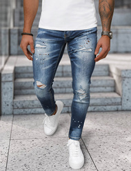 Herren Jeanshose Dunkelblau OZONEE NB/MP0170BS