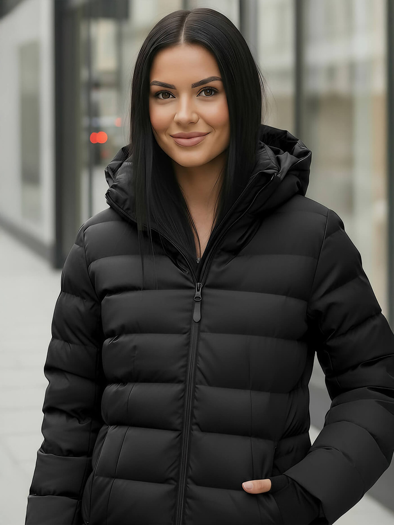 Damen Jacke Schwarz OZONEE JS/M769/392