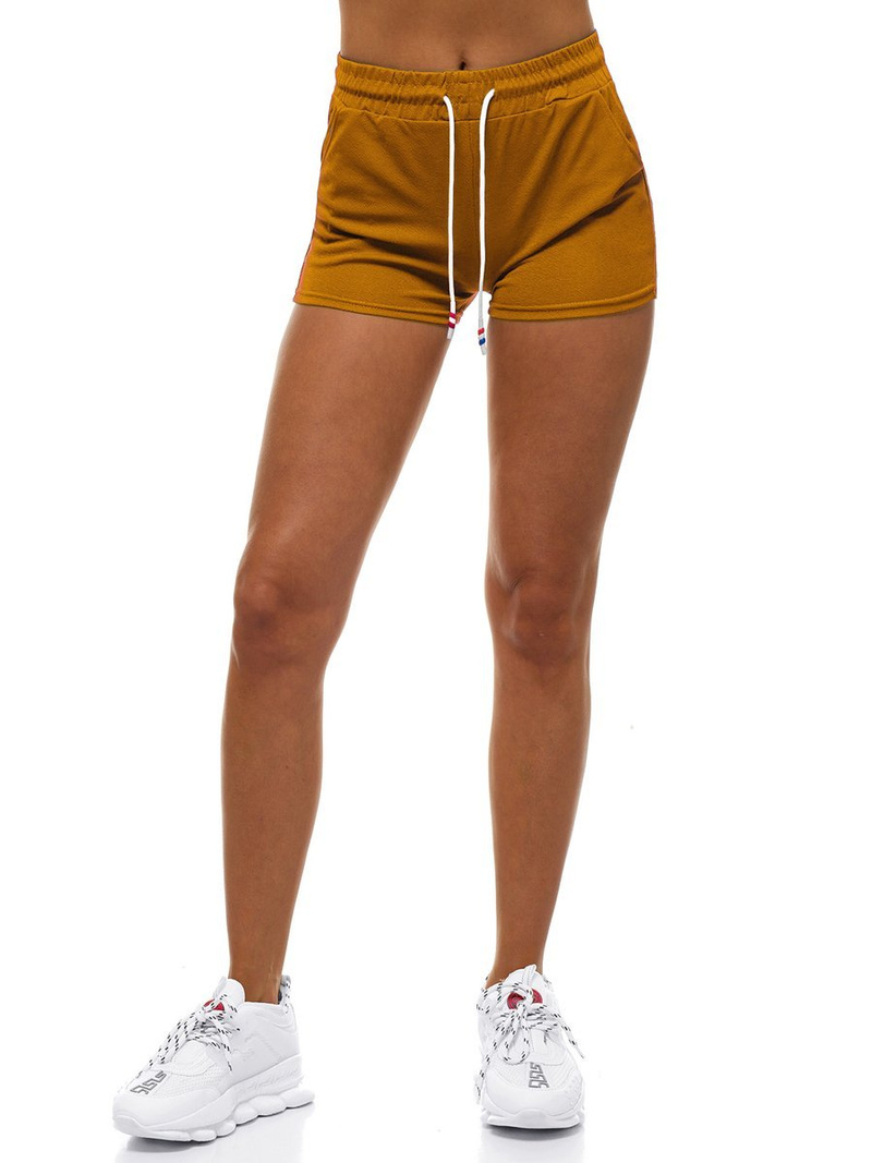 Damen Shorts Camel OZONEE JS/1023/B10/B