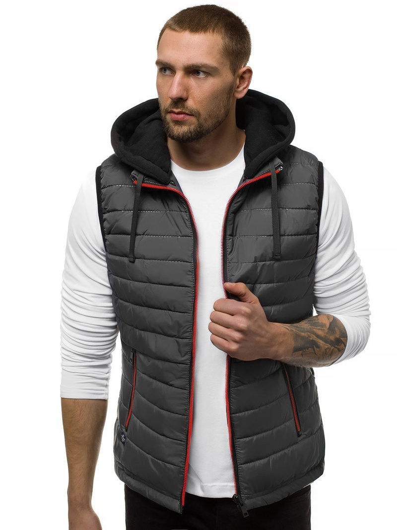 Herren Weste Anthrazit OZONEE N/6102Z