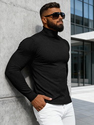 Herren Pullover Schwarz OZONEE NB/MMB600/4Z