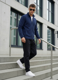 Herren Sweatshirt Dunkelblau OZONEE JS/HH016/25